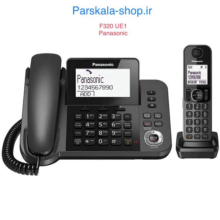 F320UE1 Panasonic F320UE1 قطعات ژاپن مونتاژ مالزی قابلیت کارکرد تلفن باسیم و بیسیم در نبود (برق)