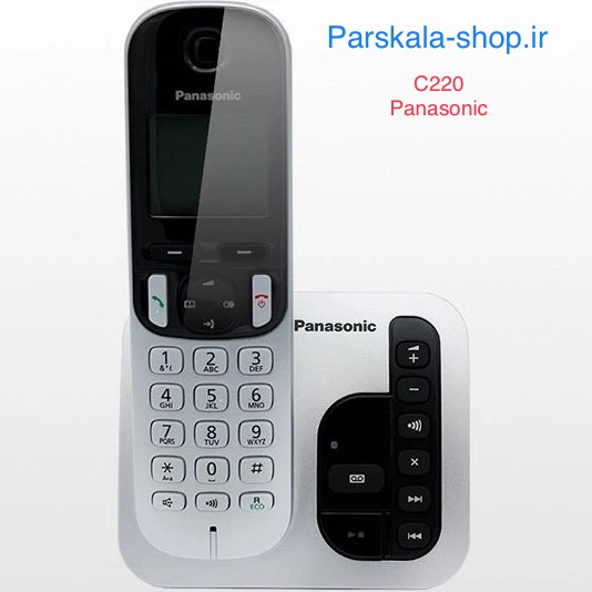 C220  Panasonic تلفن بیسیم منشی دار پاناسونیک  C220