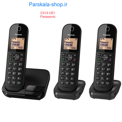 تلفن پاناسونیک مدل KX-TGC413UE1 اصل مالزی تلفن پاناسونیک مدل KX-TGC413UE1 اصل مالزی
