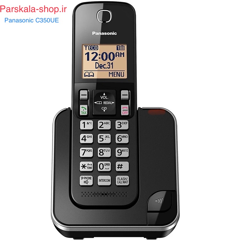 تلفن بی سیم پاناسونیک مدل اصل مالزی KX-TGC350UE تلفن بیسیم پاناسونیک KX-TGC350UE