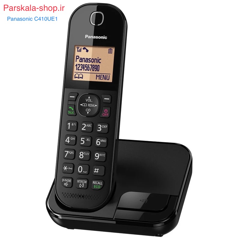 KX-TGC410UE1 تلفن بی سیم پاناسونیک مدل اصل مالزی KX-TGC410UE1 تلفن بی سیم پاناسونیک