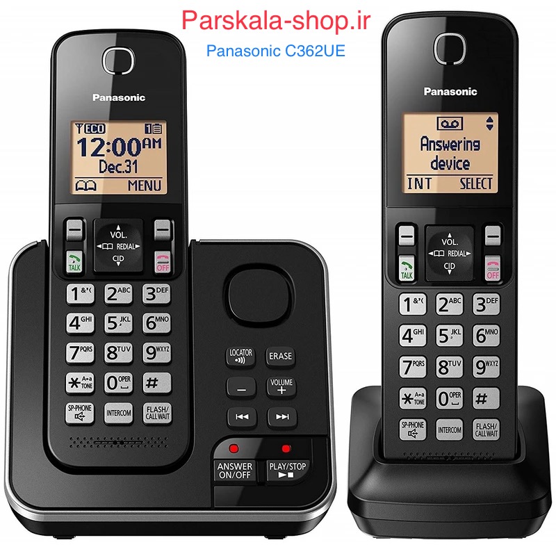 C362UE Panasonic اصل مالزی تلفن بیسیم دوگوشی پاناسونیک C362UE اصل مالزی