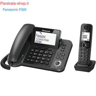 F320 تلفن دوگوشی بیسیم و باسیم پاناسونیک Panasonic F320