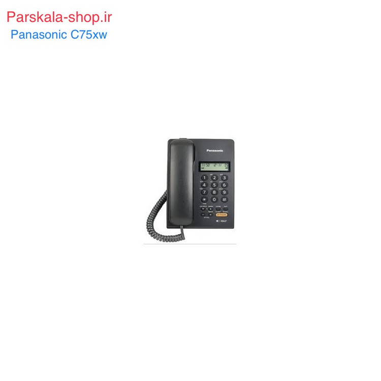 تلفن پاناسونیک مدل KX-TSC75Xw قطعات ژاپن مونتاژ مالزی تلفن پاناسونیک مدل KX-TSC75Xw اصل مالزی