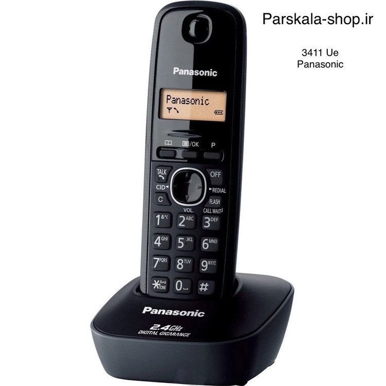 تلفن بی سیم پاناسونیک مدل قطعات ژاپن مونتاژ مالزی KX-TG3411UE تلفن بی سیم پاناسونیک KX-TG3411UE