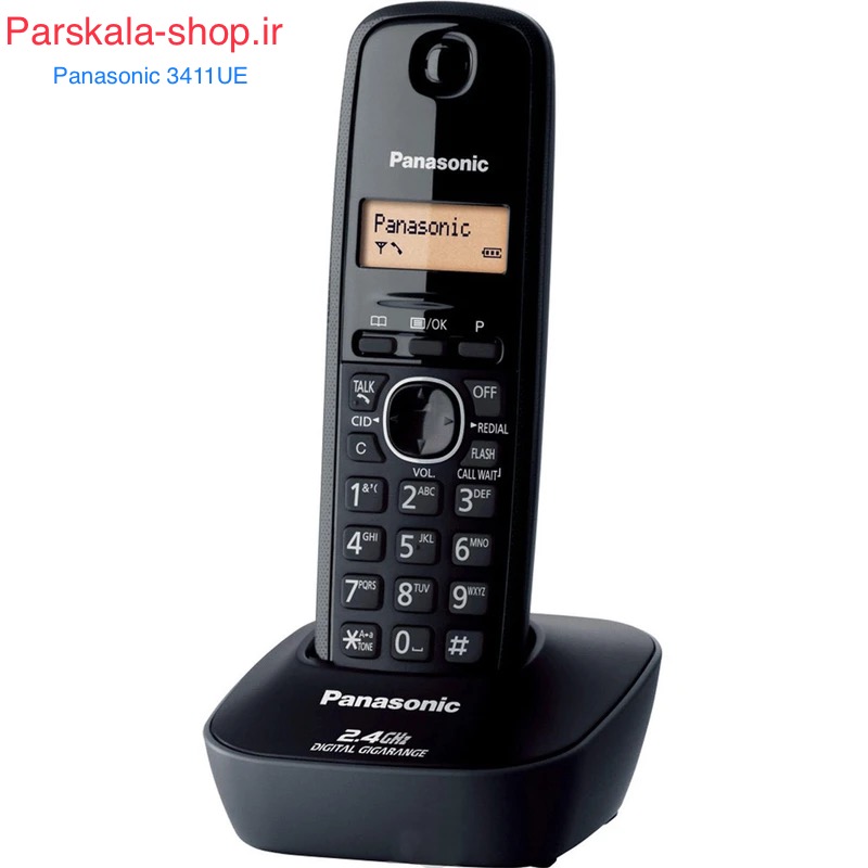 تلفن بی سیم پاناسونیک مدل قطعات ژاپن مونتاژ مالزی KX-TG3411UE تلفن بی سیم پاناسونیک KX-TG3411UE