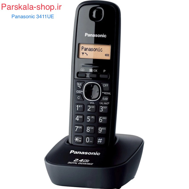 تلفن بی سیم پاناسونیک مدل قطعات ژاپن مونتاژ مالزی KX-TG3411UE تلفن بی سیم پاناسونیک KX-TG3411UE