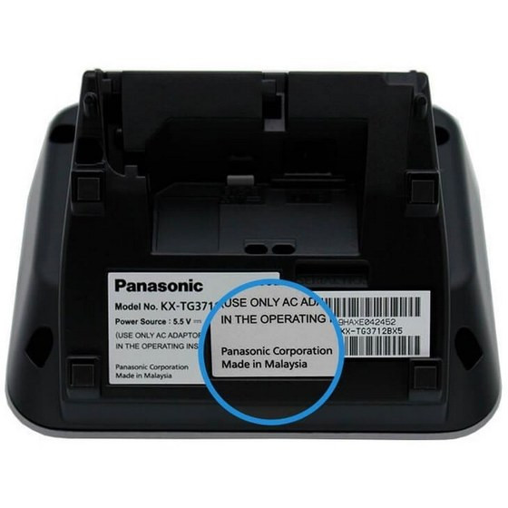 3712UE1 Panasonic 3712UE1 قطعات ژاپن مونتاژ مالزی قابلیت کارکرد در نبود (برق)