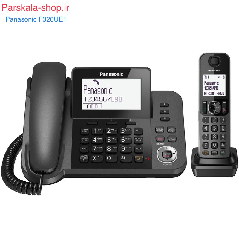 F320UE1 Panasonic F320UE1 قطعات ژاپن مونتاژ مالزی قابلیت کارکرد تلفن باسیم و بیسیم در نبود (برق)
