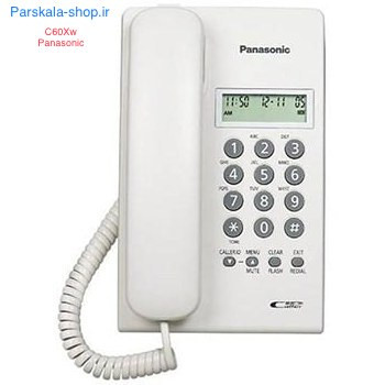تلفن پاناسونیک مدل KX-TSC60Xw قطعات ژاپن مونتاژ مالزی تلفن پاناسونیک مدل KX-TSC60Xw اصل مالزی