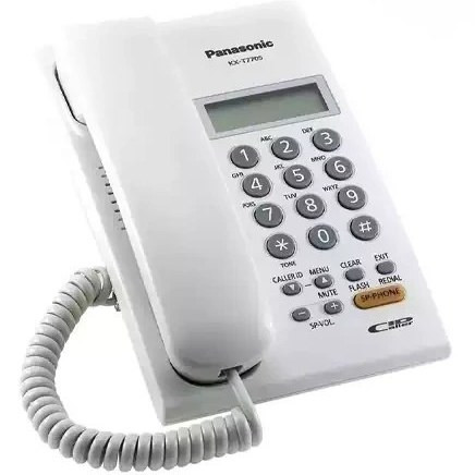 تلفن پاناسونیک مدل KX-TSC62Xw قطعات ژاپن مونتاژ مالزی تلفن پاناسونیک مدل KX-TSC62Xw اصل مالزی