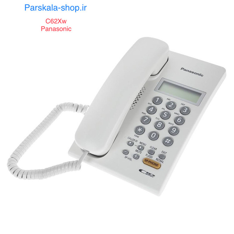 تلفن پاناسونیک مدل KX-TSC75Xw قطعات ژاپن مونتاژ مالزی تلفن پاناسونیک مدل KX-TSC75Xw اصل مالزی
