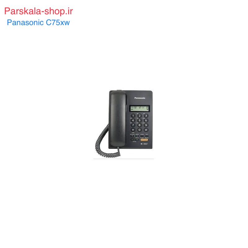 تلفن پاناسونیک مدل KX-TSC75Xw قطعات ژاپن مونتاژ مالزی تلفن پاناسونیک مدل KX-TSC75Xw اصل مالزی