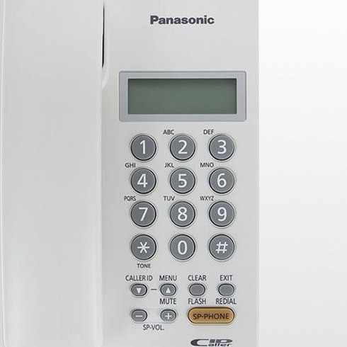 تلفن پاناسونیک مدل KX-TSC75Xw قطعات ژاپن مونتاژ مالزی تلفن پاناسونیک مدل KX-TSC75Xw اصل مالزی