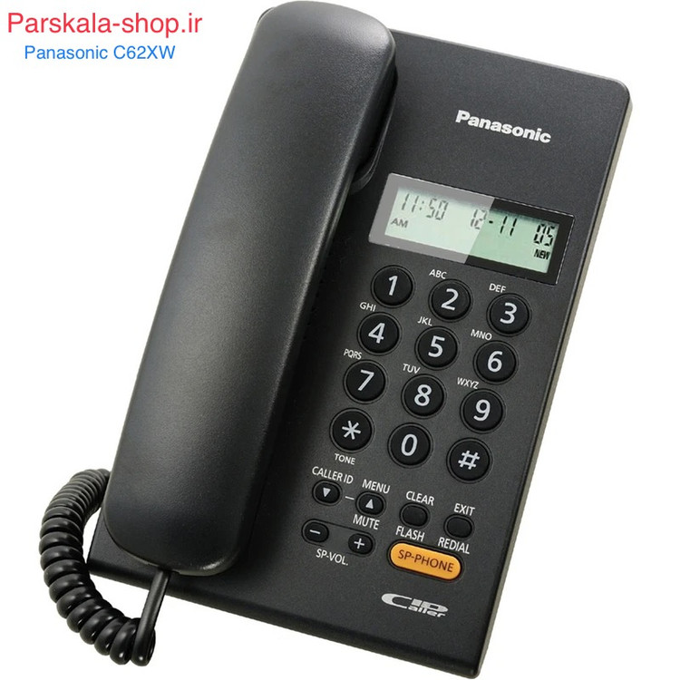 تلفن پاناسونیک مدل KX-TSC75Xw قطعات ژاپن مونتاژ مالزی تلفن پاناسونیک مدل KX-TSC75Xw اصل مالزی